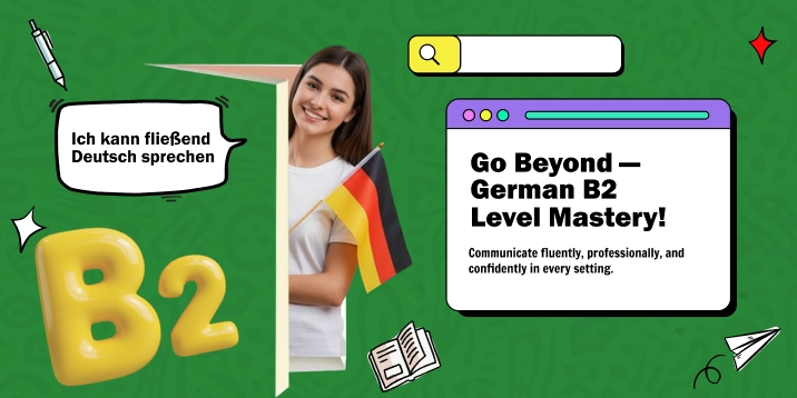 Advance German proficiency with B2 training to achieve professional & academic excellence Coimbatore