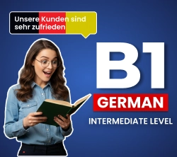 German B1 Intermediate Level Language Course in Coimbatore Enhance fluency, express opinions, & understand complex German sentences through B1 course Coimbatore