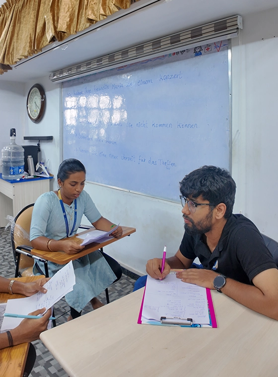 Enhance career & academic growth through advanced German B2 language training in Coimbatore.