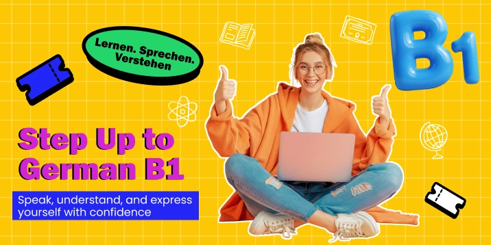 Enhance German communication and grammar mastery with B1 Intermediate Level Course in Coimbatore.